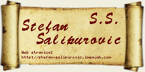Stefan Šalipurović vizit kartica